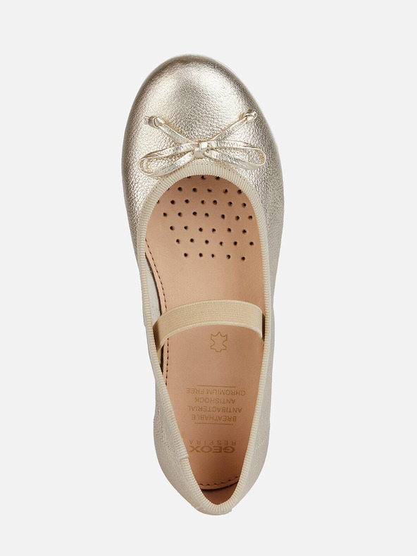 Geox Zlaté dívčí baleríny Geox Plie