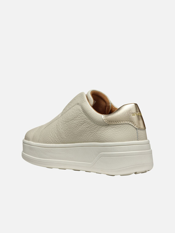 Geox Krémové dámské tenisky Geox Spherica ECUB-2