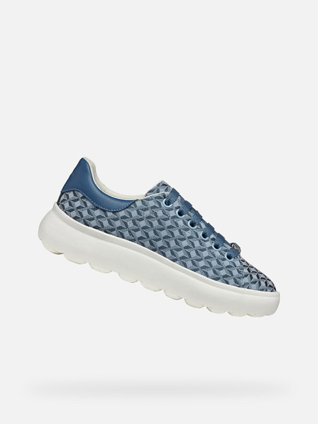 Geox Světle modré dámské tenisky Geox Spherica EC4.1
