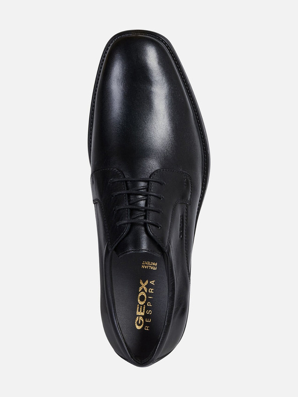 Geox Černá pánská společenská obuv Geox Brandolf