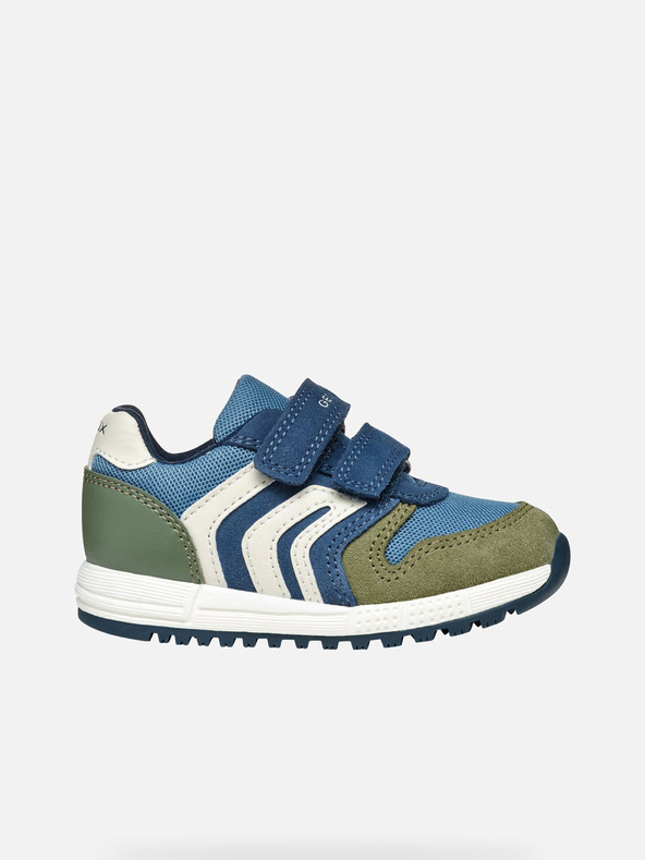 Geox Světle zelené chlapecké tenisky Geox Alben