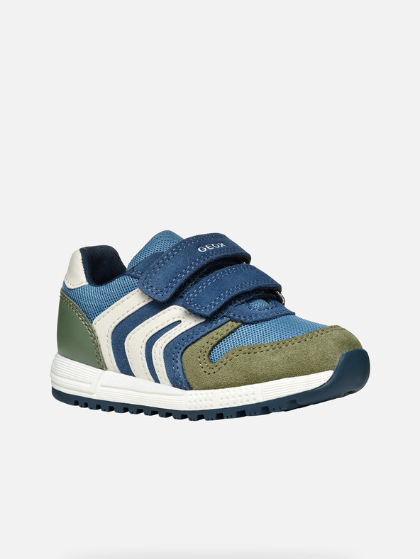 Geox Světle zelené chlapecké tenisky Geox Alben