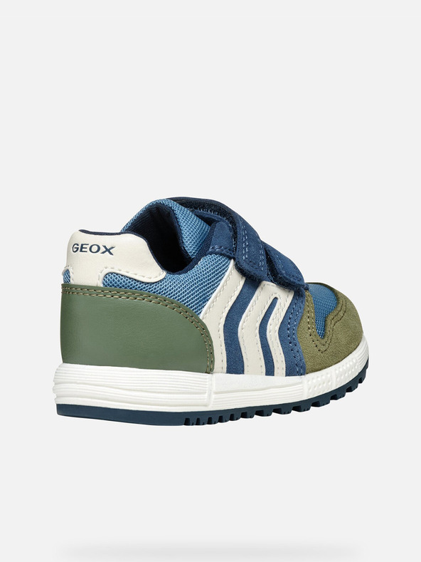 Geox Světle zelené chlapecké tenisky Geox Alben