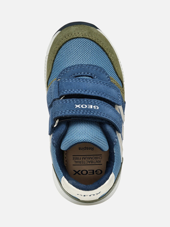 Geox Světle zelené chlapecké tenisky Geox Alben