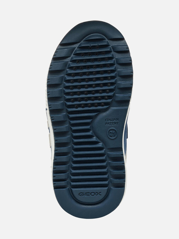 Geox Světle zelené chlapecké tenisky Geox Alben