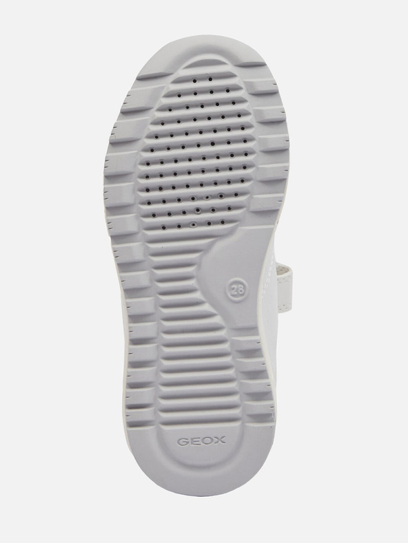 Geox Bílé chlapecké tenisky Geox Alben