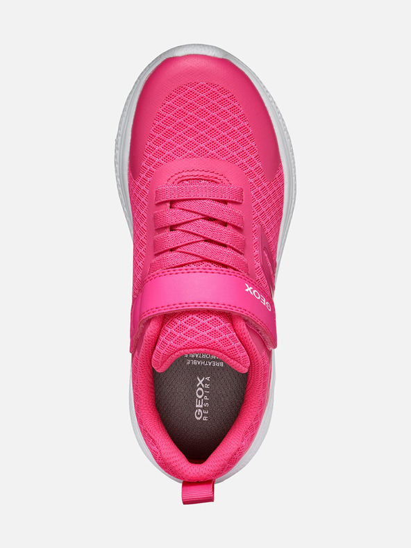 Geox Tmavě růžové dívčí tenisky Geox Sprintye