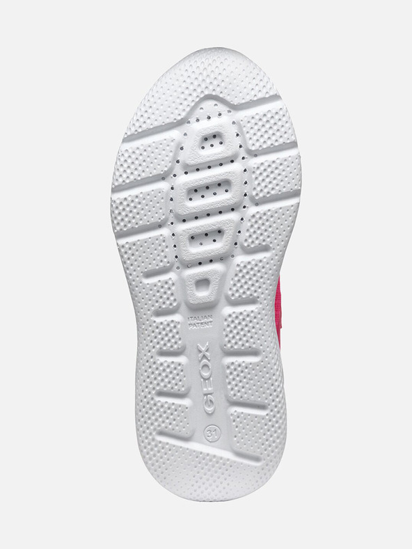 Geox Tmavě růžové dívčí tenisky Geox Sprintye