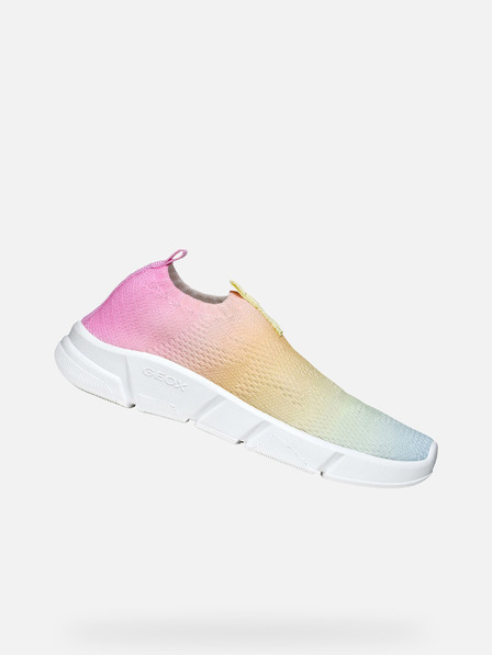 Geox Růžové dívčí tenisky Geox Aril