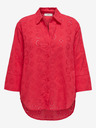 Jacqueline de Yong Červená dámská košile JDY