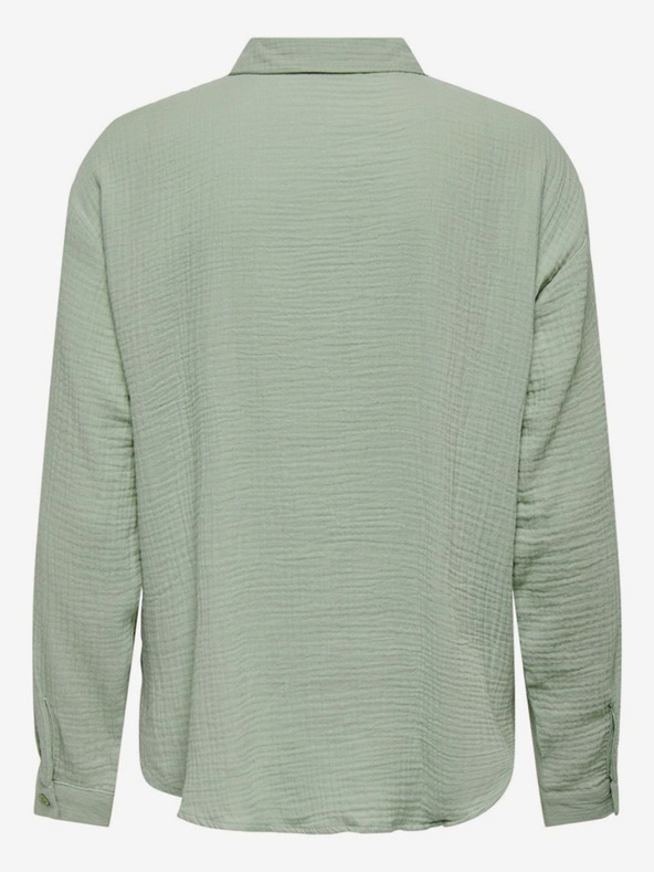 Jacqueline de Yong Zelená dámská košile JDY