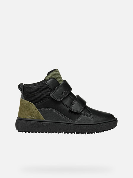 Geox Černé chlapecké tenisky Geox Theleven  B Abx