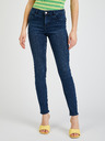 Orsay Tmavě modré dámské skinny fit džíny ORSAY