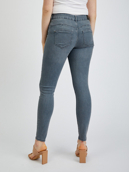 Orsay Šedé dámské skinny fit džíny ORSAY