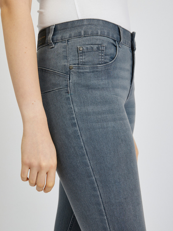 Orsay Šedé dámské skinny fit džíny ORSAY