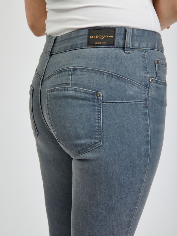 Orsay Šedé dámské skinny fit džíny ORSAY