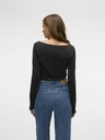 Vero Moda Černé dámské tričko Vero Moda Maggie