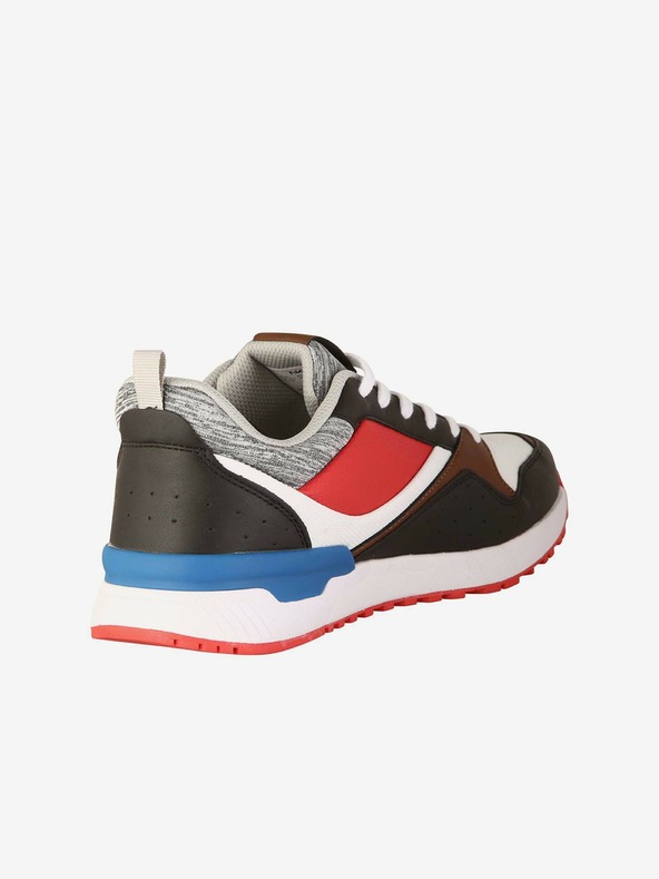 NAX Bílo-červené pánské tenisky NAX NOFAD