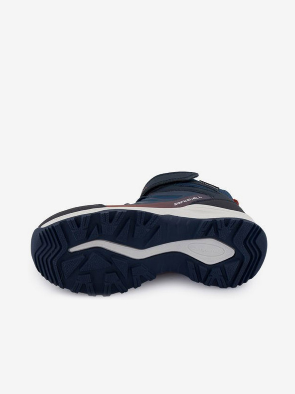 ALPINE PRO Modré klučičí outdoorové boty ALPINE PRO GEDE