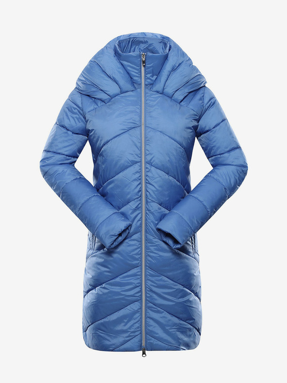 ALPINE PRO Dámský hi-therm kabát ALPINE PRO TABAELA modrá