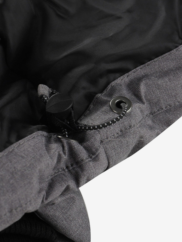 ALPINE PRO Pánská bunda s membránou ptx ALPINE PRO SAPTAH šedá