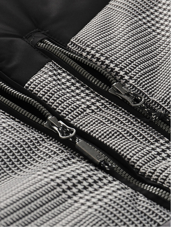 ALPINE PRO Pánská bunda s membránou ptx ALPINE PRO SAPTAH šedá