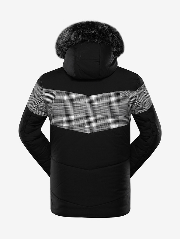 ALPINE PRO Pánská bunda s membránou ptx ALPINE PRO SAPTAH černá