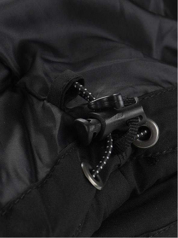 ALPINE PRO Pánská bunda s membránou ptx ALPINE PRO SAPTAH černá