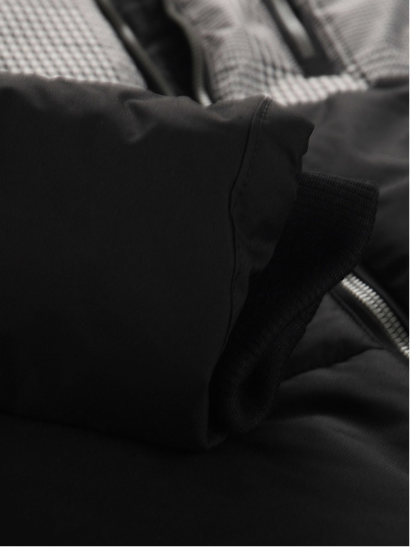 ALPINE PRO Pánská bunda s membránou ptx ALPINE PRO SAPTAH černá