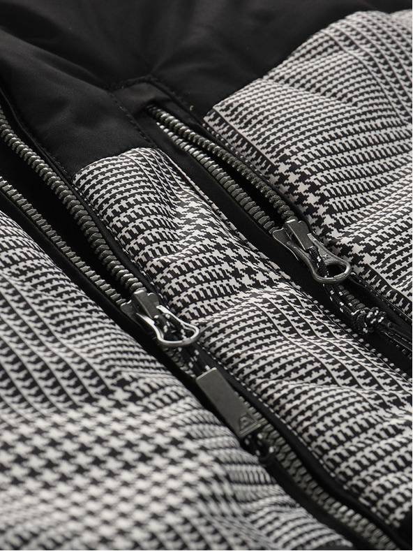 ALPINE PRO Pánská bunda s membránou ptx ALPINE PRO SAPTAH černá