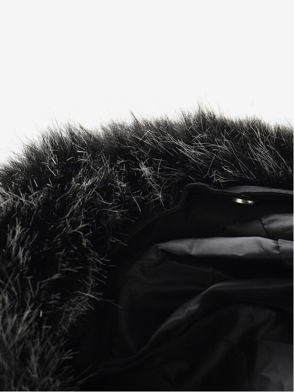 ALPINE PRO Pánská bunda s membránou ptx ALPINE PRO SAPTAH černá