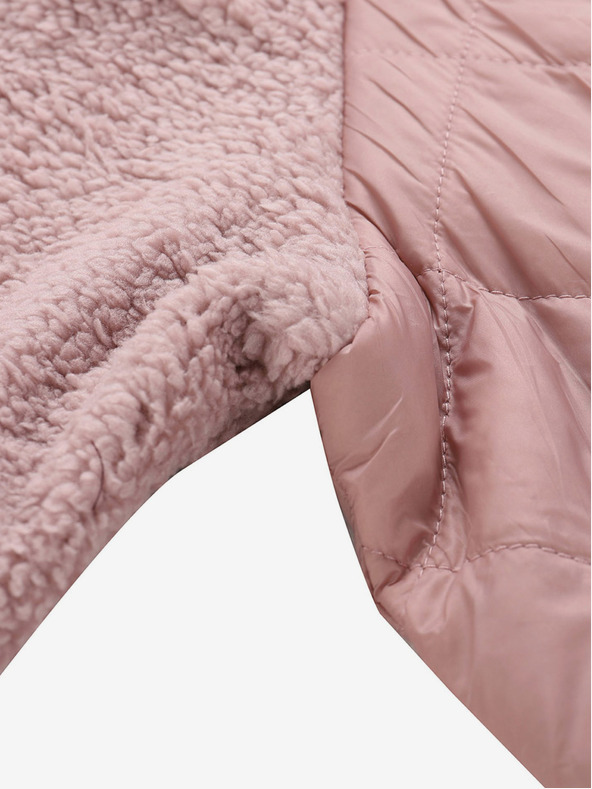 NAX Dámská prošívaná bunda nax NAX OKEGA růžová