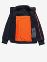 ALPINE PRO Oranžovo-modrá dětská softshellová bunda ALPINE PRO TYCHO