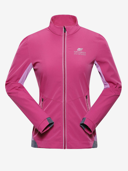 ALPINE PRO Růžová dámská softshellová bunda ALPINE PRO TYCHA