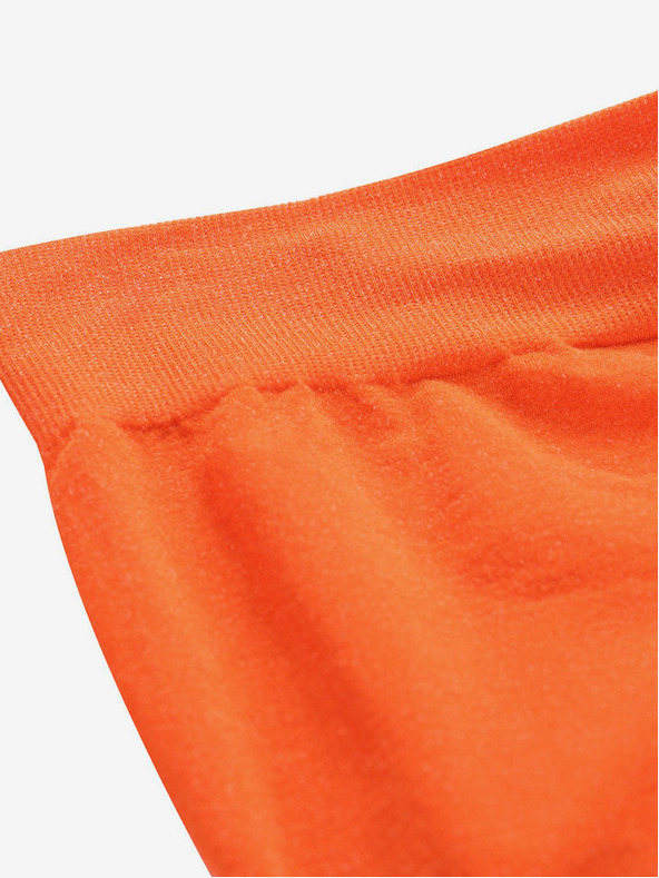 ALPINE PRO Oranžové pánské funkční spodní kalhoty ALPINE PRO ELIB