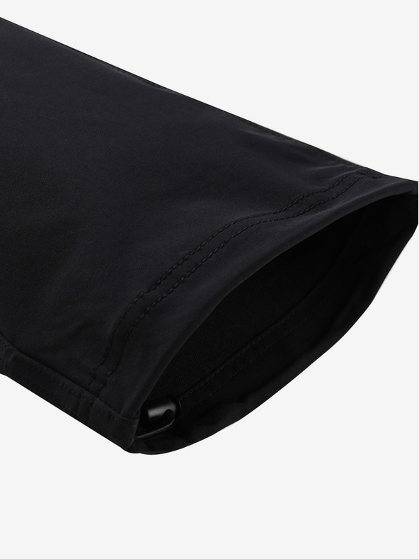 ALPINE PRO Černé pánské softshellové kalhoty ALPINE PRO Span