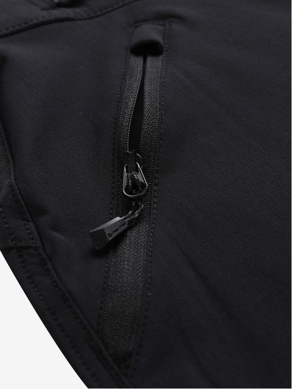 ALPINE PRO Černé dámské softshellové kalhoty ALPINE PRO Spana