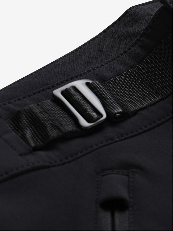 ALPINE PRO Černé dámské softshellové kalhoty ALPINE PRO Spana