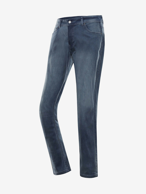 NAX Modré pánské slim fit džíny NAX GERW