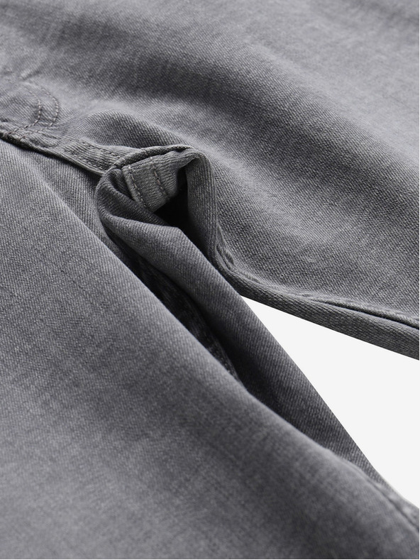 NAX Šedé pánské slim fit džíny NAX GERW