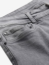 NAX Šedé pánské slim fit džíny NAX GERW