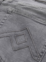 NAX Šedé pánské slim fit džíny NAX GERW
