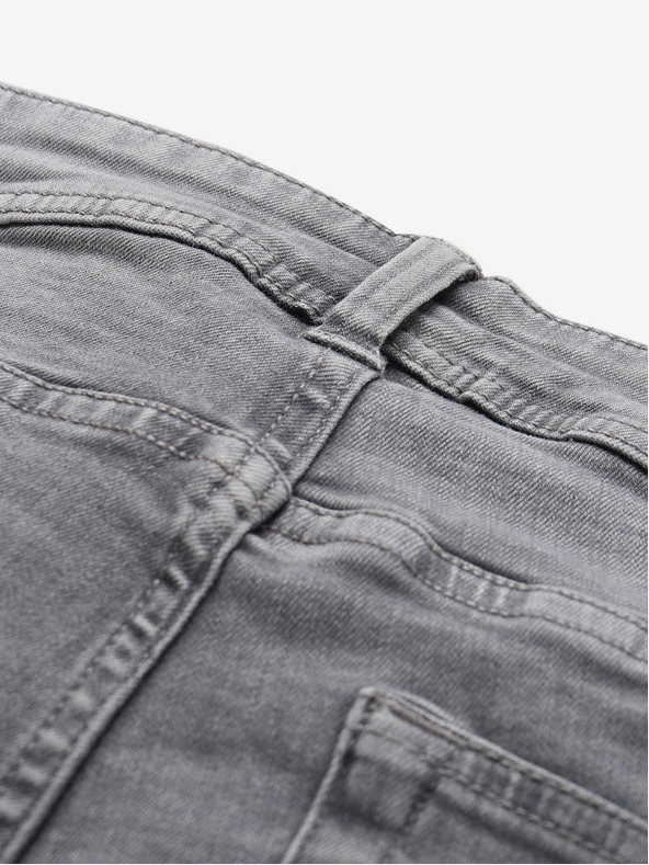 NAX Šedé pánské slim fit džíny NAX GERW