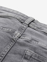 NAX Šedé pánské slim fit džíny NAX GERW