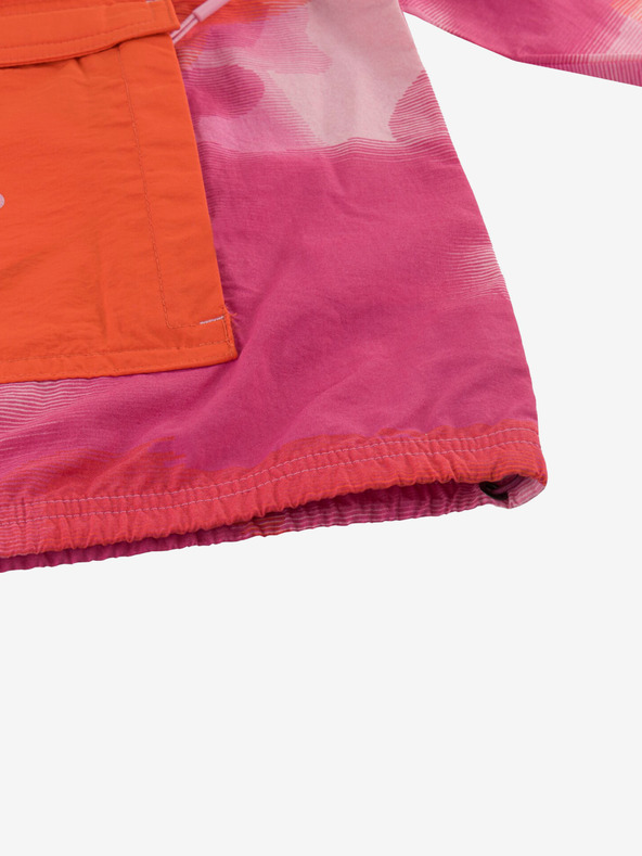 ALPINE PRO Růžová dětská vodoodpudivá bunda ALPINE PRO GOZERO