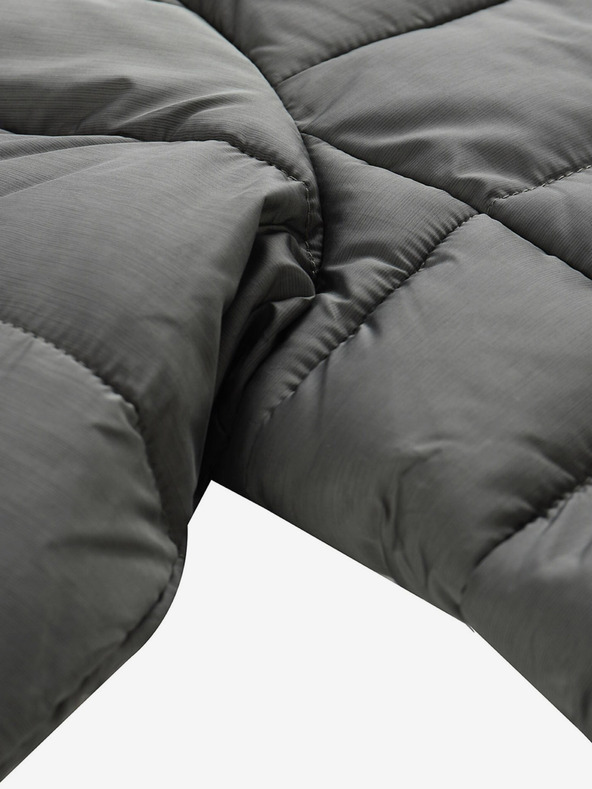 ALPINE PRO Šedá pánská zimní prošívaná bunda ALPINE PRO GARAT