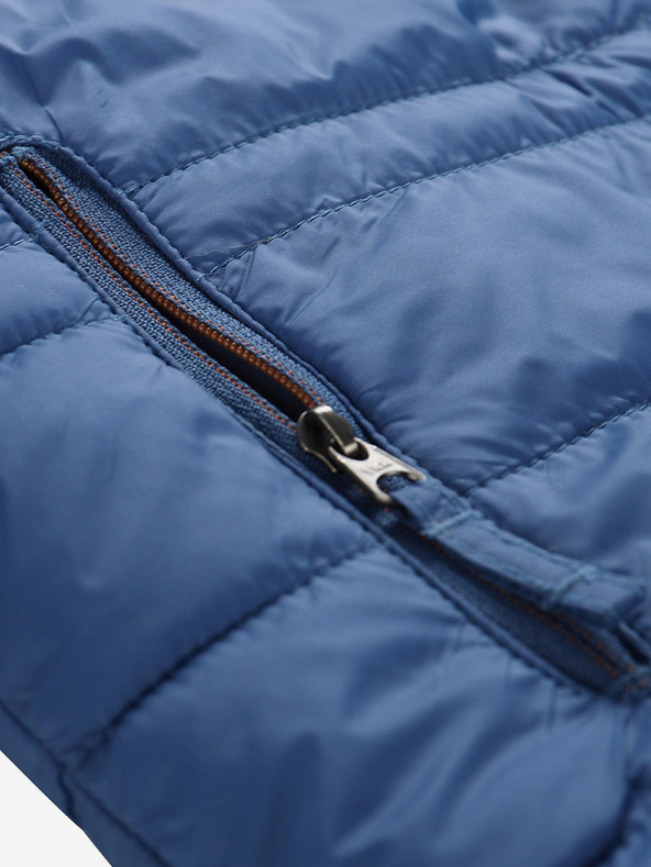 ALPINE PRO Modrá dětská oboustranná zimní bunda ALPINE PRO EROMO