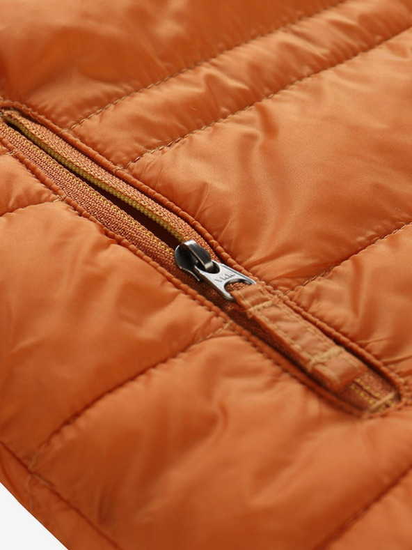 ALPINE PRO Hnědá dětská oboustranná zimní bunda ALPINE PRO EROMO