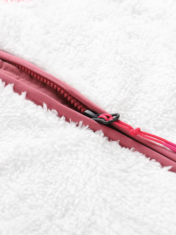 ALPINE PRO Bílá dětská vesta ALPINE PRO OKARO