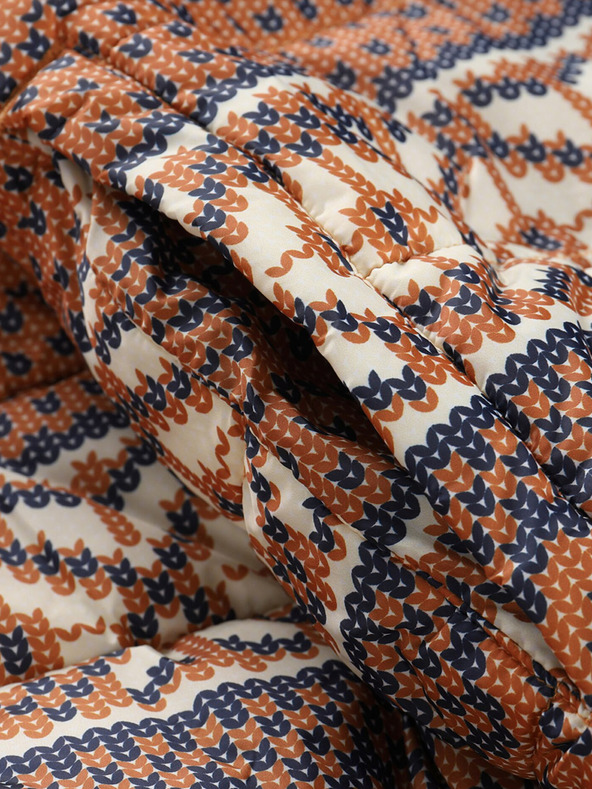 ALPINE PRO Hnědo-modrá pánská oboustranná zimní bunda ALPINE PRO EROM